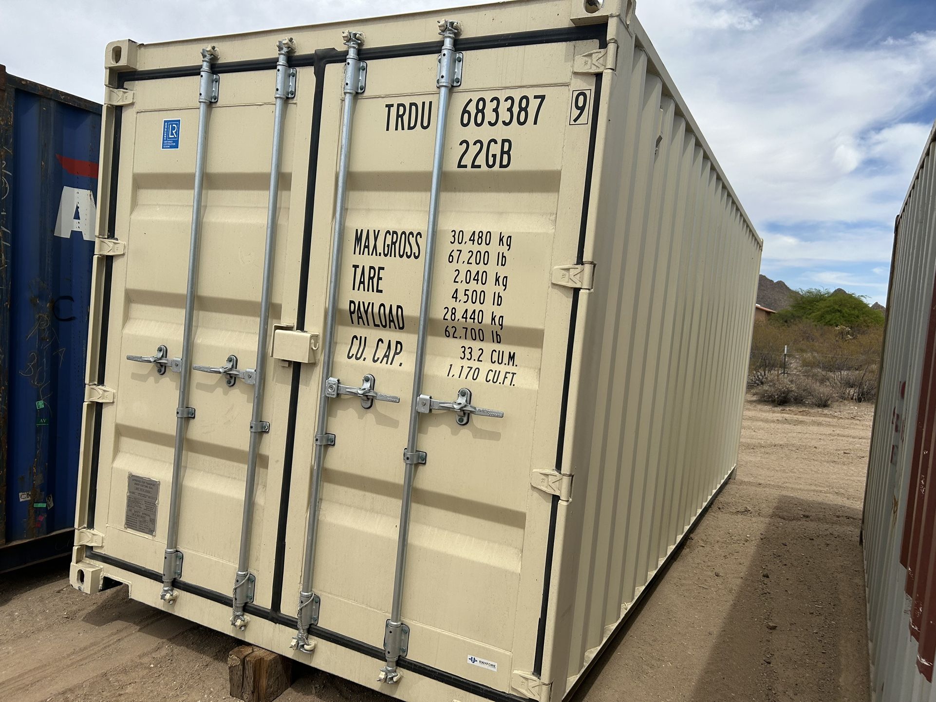 20ft 1 Trip Shipping Container (delivered Price)