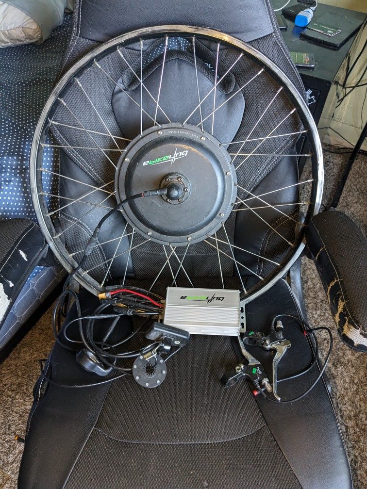 Used 36v/48v 1200w Waterproof E-Bike Kit 26" (NO BATTERY)