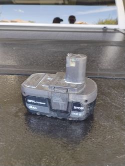 Ryobi 18v battery