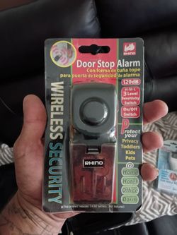 Door stopper/alarm
