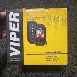 Viper Car Alarm 5906V BOX ONLY