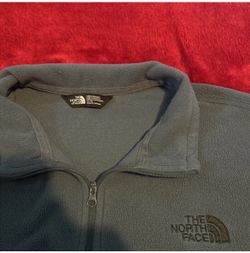 The North Face Sweater Men's XL Blue 1/4 Zip Pullover Fleece