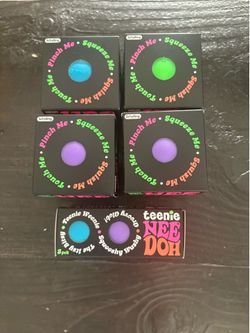 Needohs ~ Teenie 3-Pack & Groovy Glob ~AUTHENTIC