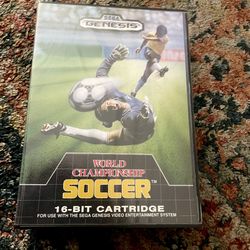 World Championship Soccer For Sega Genesis 