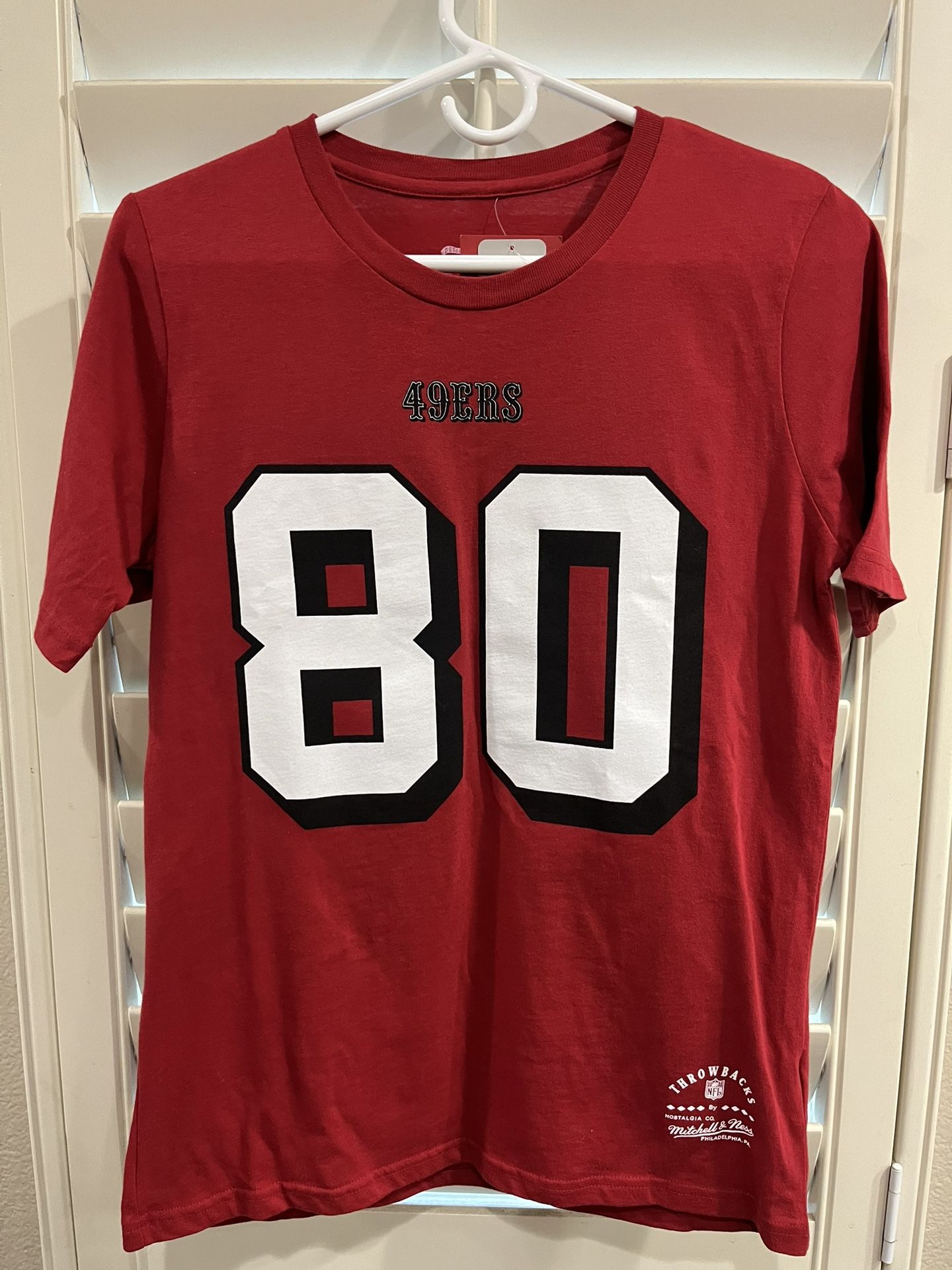 San Francisco 49ers Mitchell & Ness Youth Shirt Large 14/16