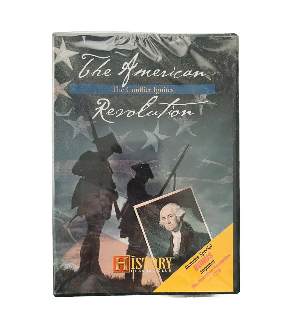 The History Channel - The American Revolution The Conflict Ignites - DVD Sealed!
