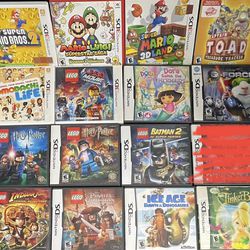Nintendo DS and 3DS Games and Accessories 5 and up. Message for details 