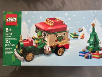 LEGO Santa's Delivery Truck Building Toy for Kids - Construction Set for Play or Christmas Decor - Building Blocks for Girls & Boys, Ages 8+ - Holiday
