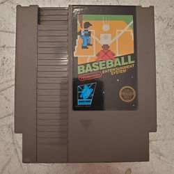 Baseball NES Nintendo entertainment system