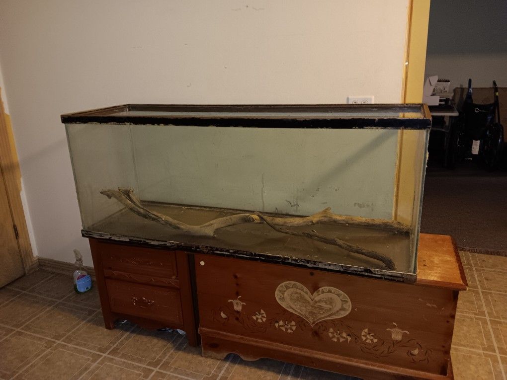 120 Gallon drilled Aquarium for riptiles