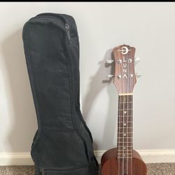 Luna Tribal Turtle Ukulele