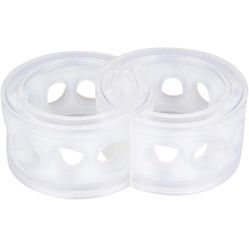 2pcs Universal Car Rubber Shock Absorber Spring Bumper Buffer