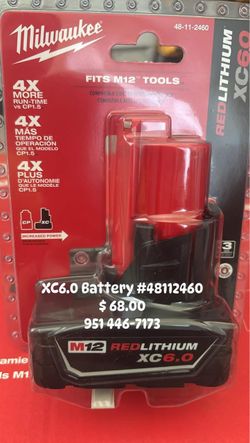 6.0 M12 Battery  only