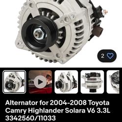 Rav4 V6 Alternator