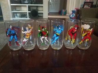 DC collectible glasses