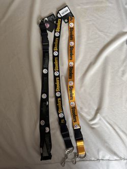 3 Brand New Pittsburgh Steelers Lanyards