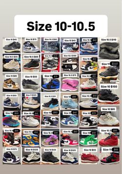 Jordan retro size 10-10.5-11