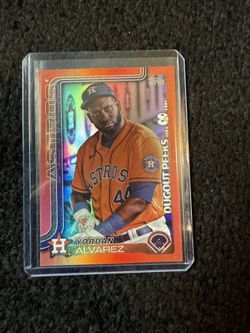 Yordan Alvarez Dugout Peeks /25