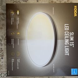 Slim 15” Led Light With Remote 