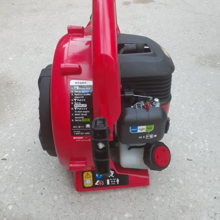 new craftman leaf blower 2 cycle