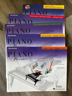 NEW Piano books primer level Piano Adventures by  Faber