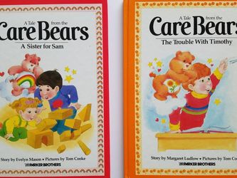 Vintage Care Bears Books