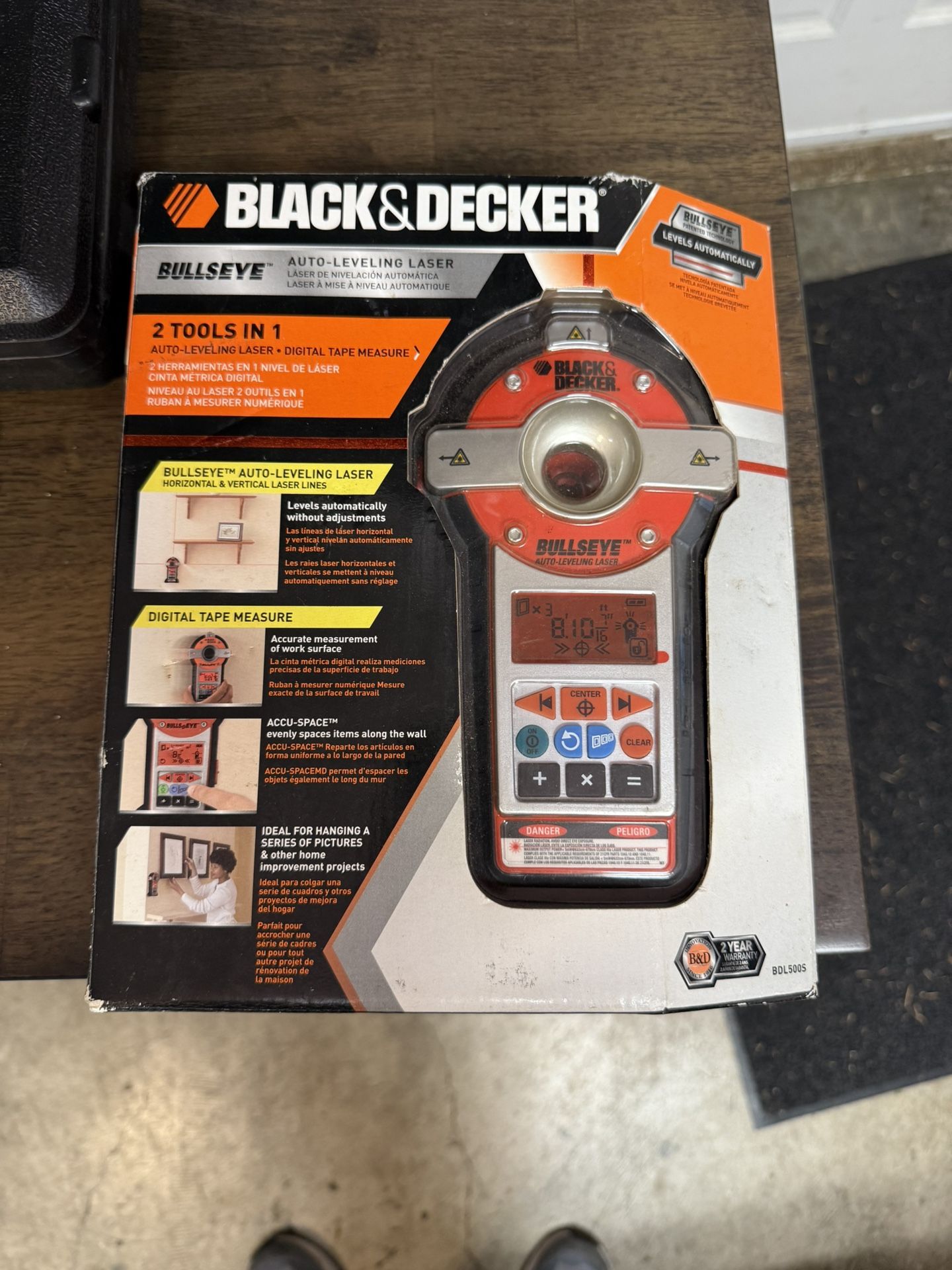Black and Decker Laser Line