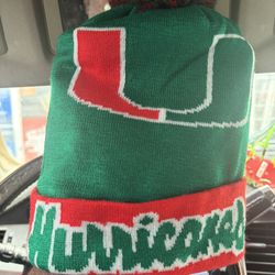 Miami Hurricanes Beanie Hat