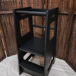 Toddler Standing Tower for Kitchen, Step Stool for Kid's Adjustable Height  Stool