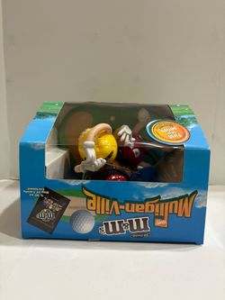 M&M's Mulligan-Ville Candy Dispenser Golf Limited Edition New In Box Vintage
