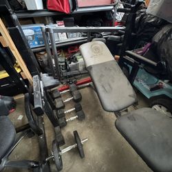 Adjustable Rack & Adjustable Bench