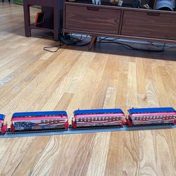 Hawthorne Village Spirit of America Express trainset with boxes