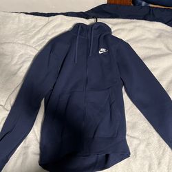Nike Club Fleece Navy Mens M