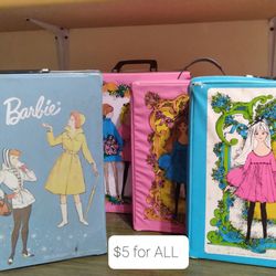 Vintage Barbie Doll Clothes Case Lot 1960's Vtg & Mod Eras