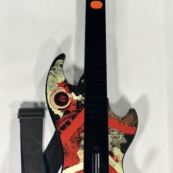 React Reaper RTPS2696 PlayStation 2 Guitar Hero Wireless Guitar No Dongle Tested