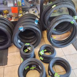 Electric Bike Tires Brand New We Have Different Sizes Available.  We Located 1400 Niles St Bakersfield Ca 