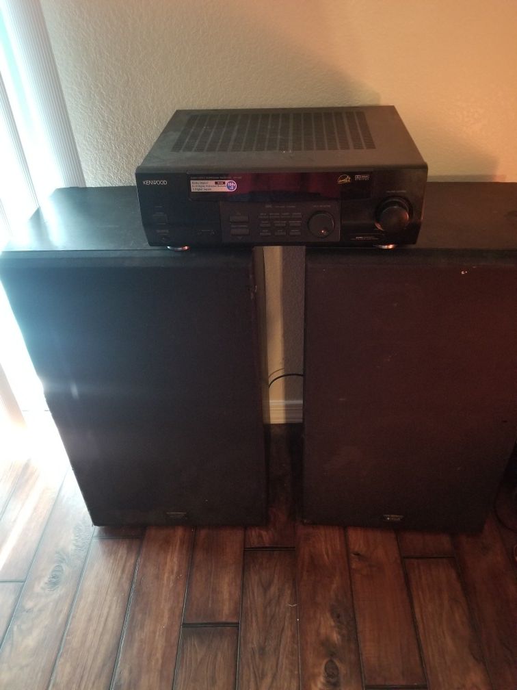 Kenwood 3 Way Speakers