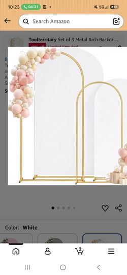 Wedding backdrop- gold brand new 6ft and 8ft