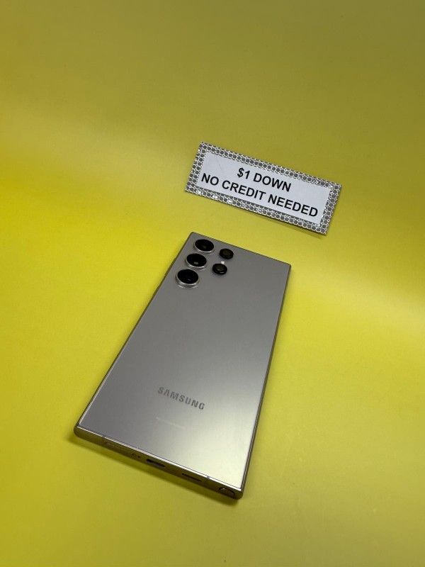 Samsung Galaxy S24 Ultra 5G - Only $1 Today Pay The Rest Later!