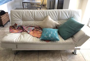 Beautiful white futon