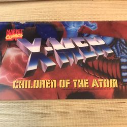 Marvel X-men Children Of The Atom Arcade Video Game Capcom Marquee Original 