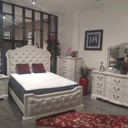 Ashley Solid Wood Bedroom Set In Stock For Immediate Delivery 