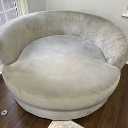Large Circular loveseat