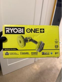 Ryobi ONE+ 18V Power Scrubber – Like New – Used Only 2-3 Times