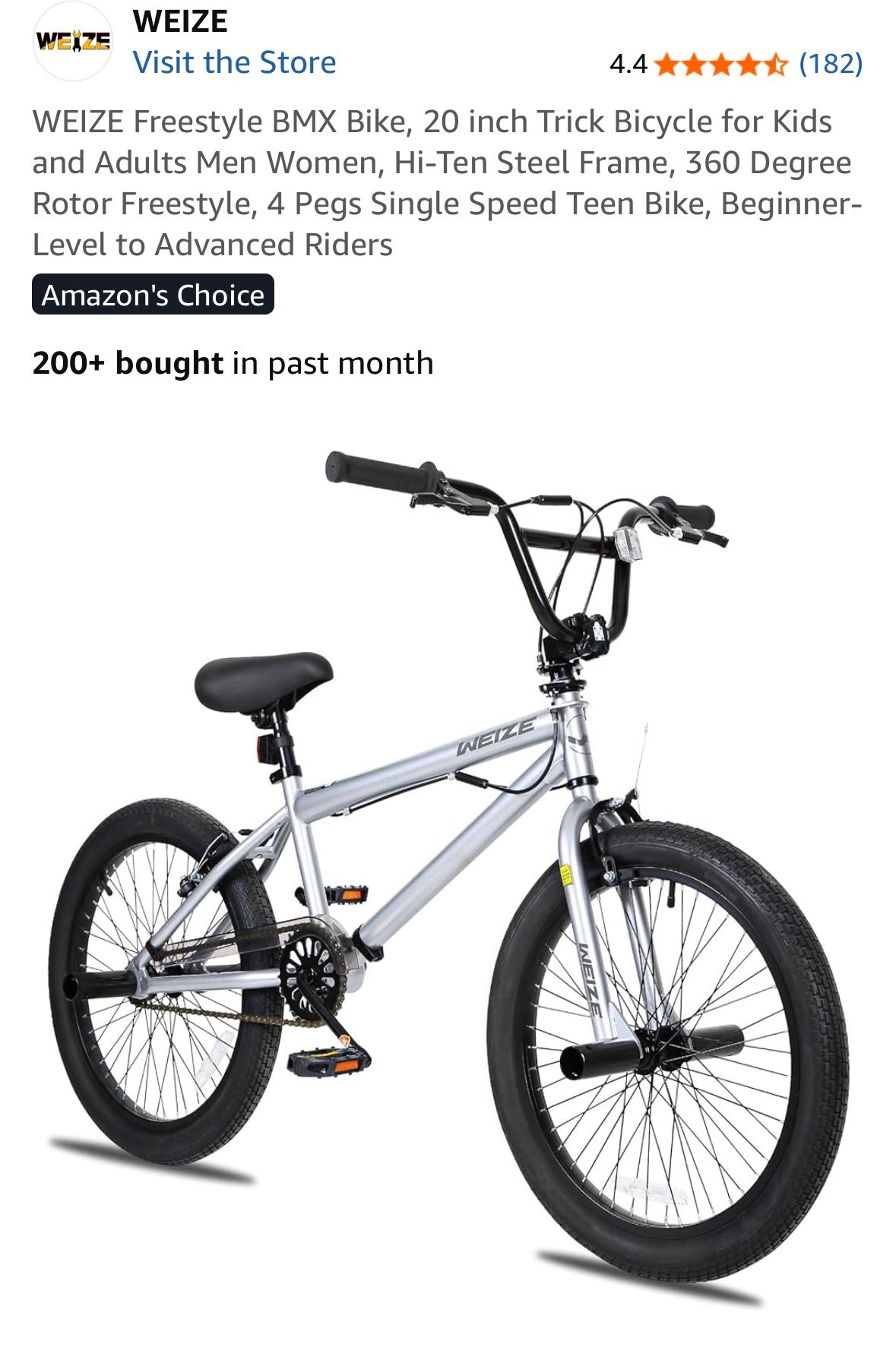Brand New BMX Freestyle Bike In Box