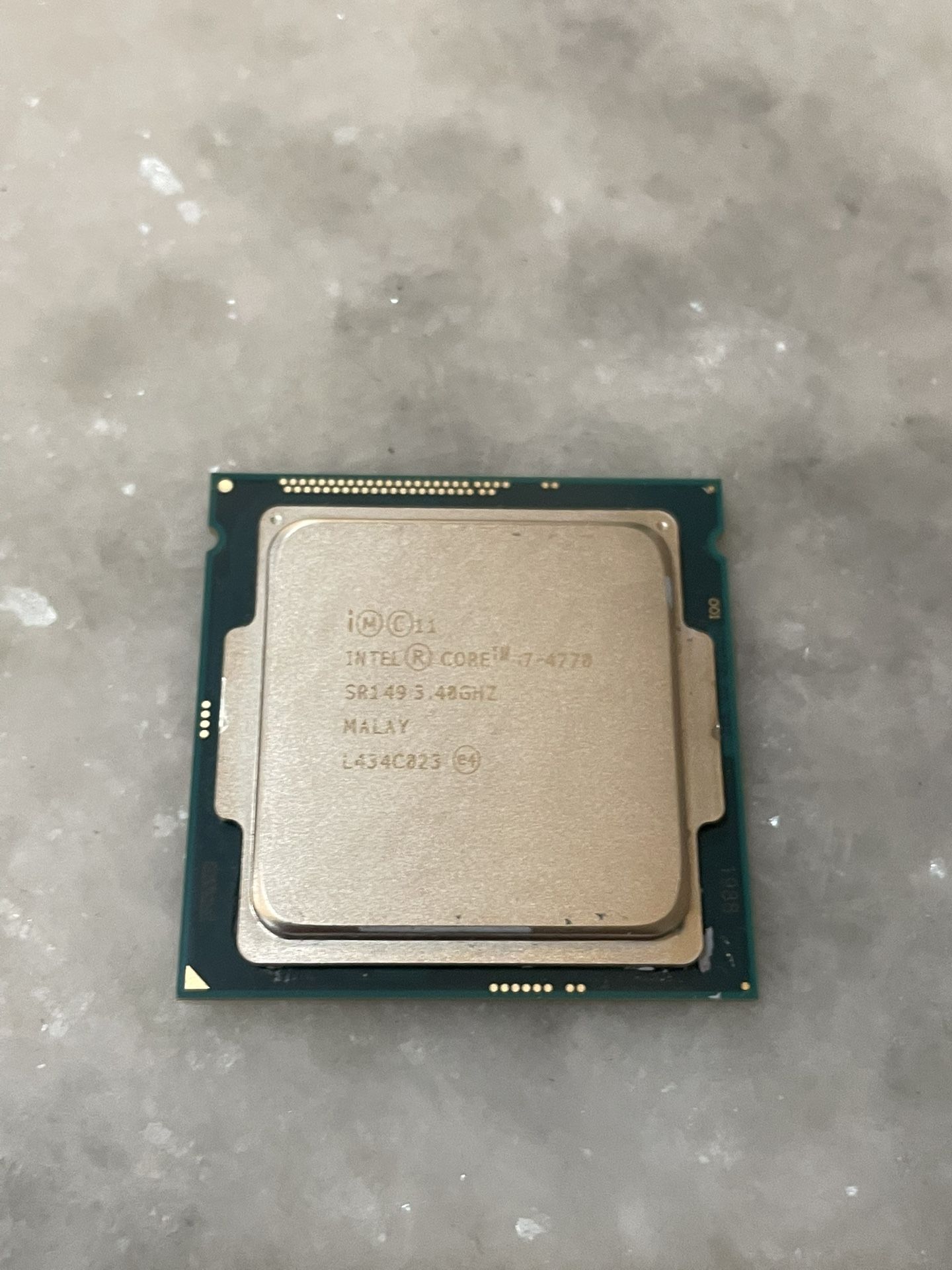 Intel i7-4770k cpu