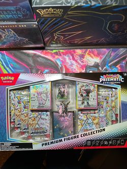 Pokemon prismatic evolution pin collection