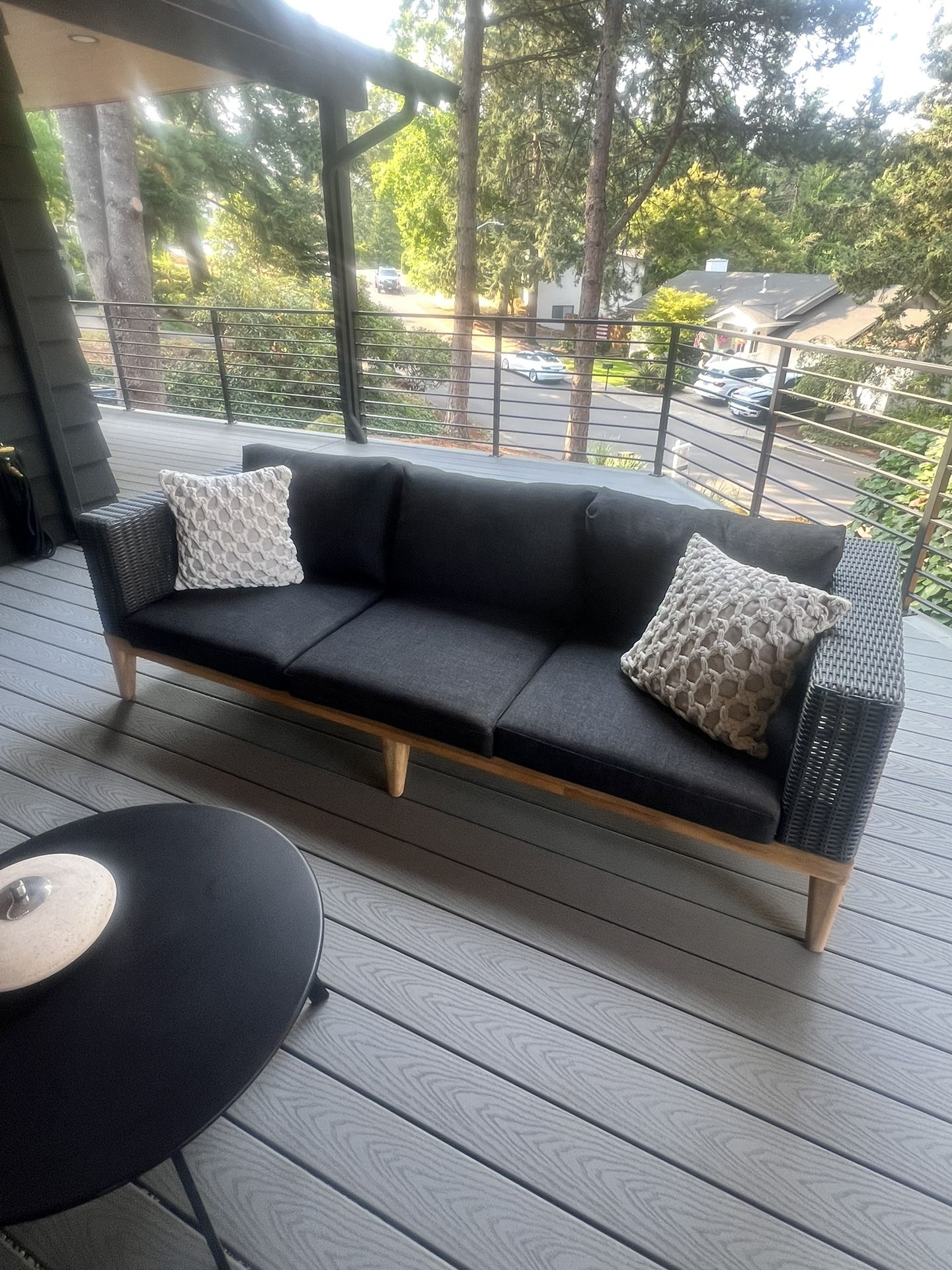 Article wicker outdoor sofa “Urba”