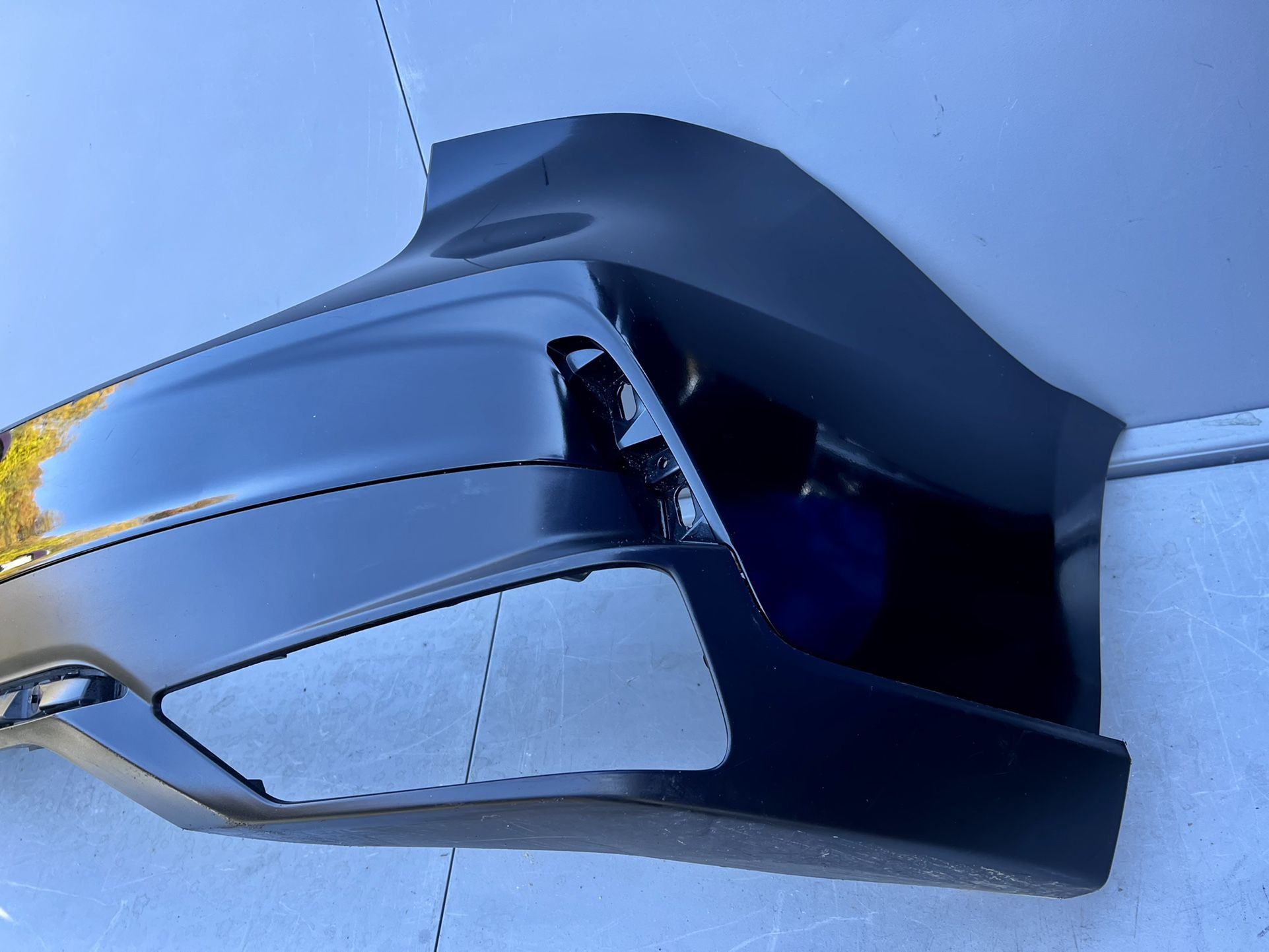 2017 2018 2019 2020 ACURA MDX REAR BUMPER COVER BLACK ORIGINAL PAINT + LOWER VALANCE