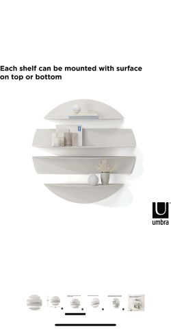 Umbra Floating Wall Shelf